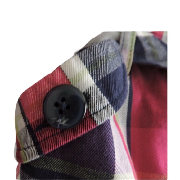 Crazy 8 Plaid Jacket Girls 7-8 BTS - Picture 3 of 8